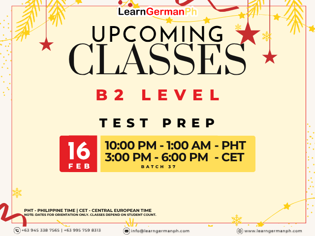 LGPI CLASS SCHEDULE