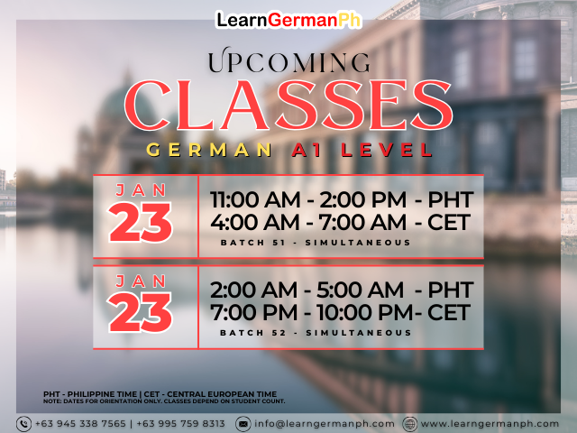 LGPI CLASS SCHEDULE