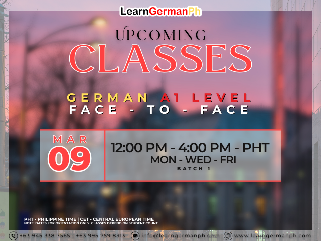 LGPI CLASS SCHEDULE