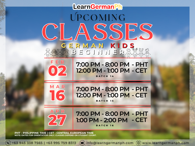 LGPI CLASS SCHEDULE