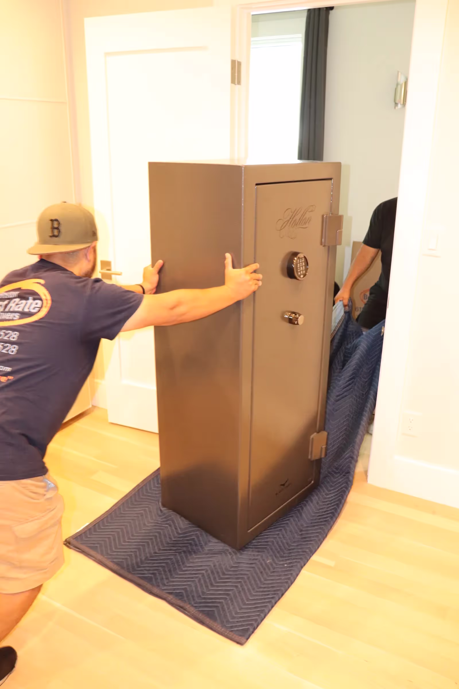 Moving a Gun Safe in Boston
