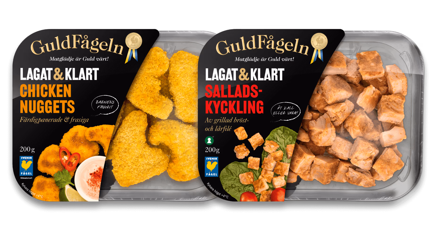 Two package from Guldfågeln