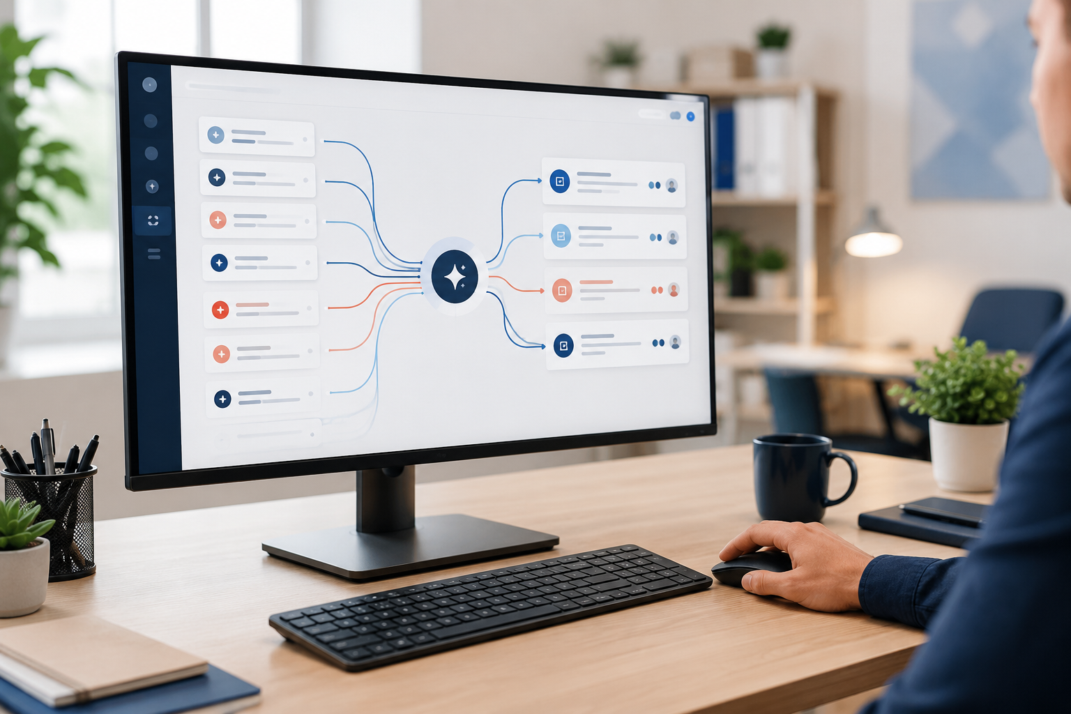 Intelligent routing och automatisering i Contact Center
