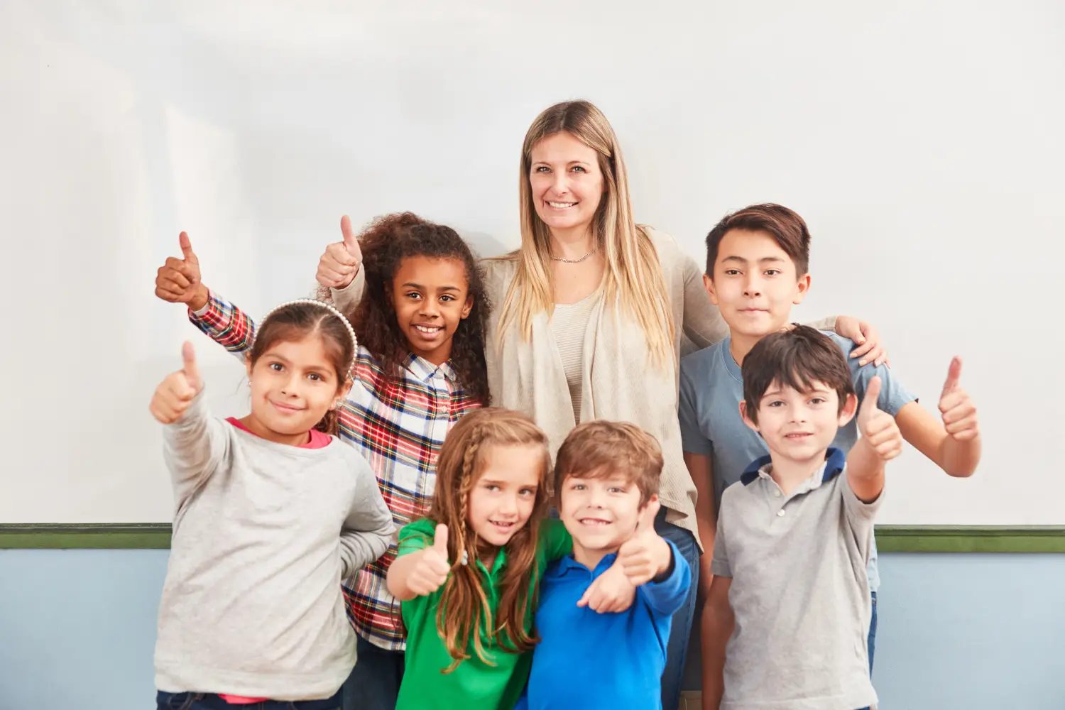 frau mit kinder