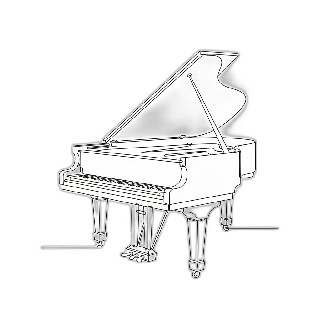 Piano Appraisal Cartoon Image from AppraiseItNow