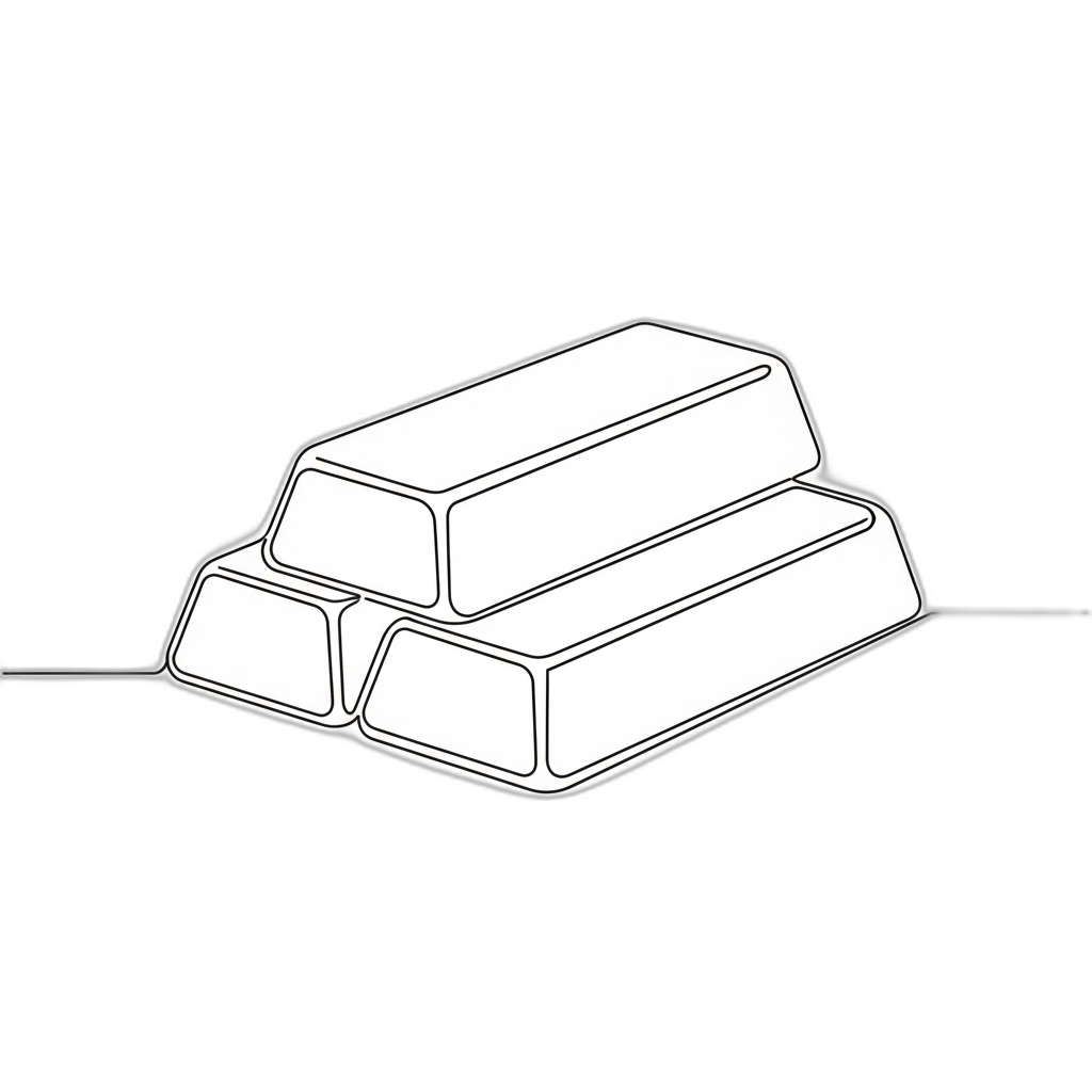 5 oz Silver Bars Appraisal Cartoon Image from AppraiseItNow