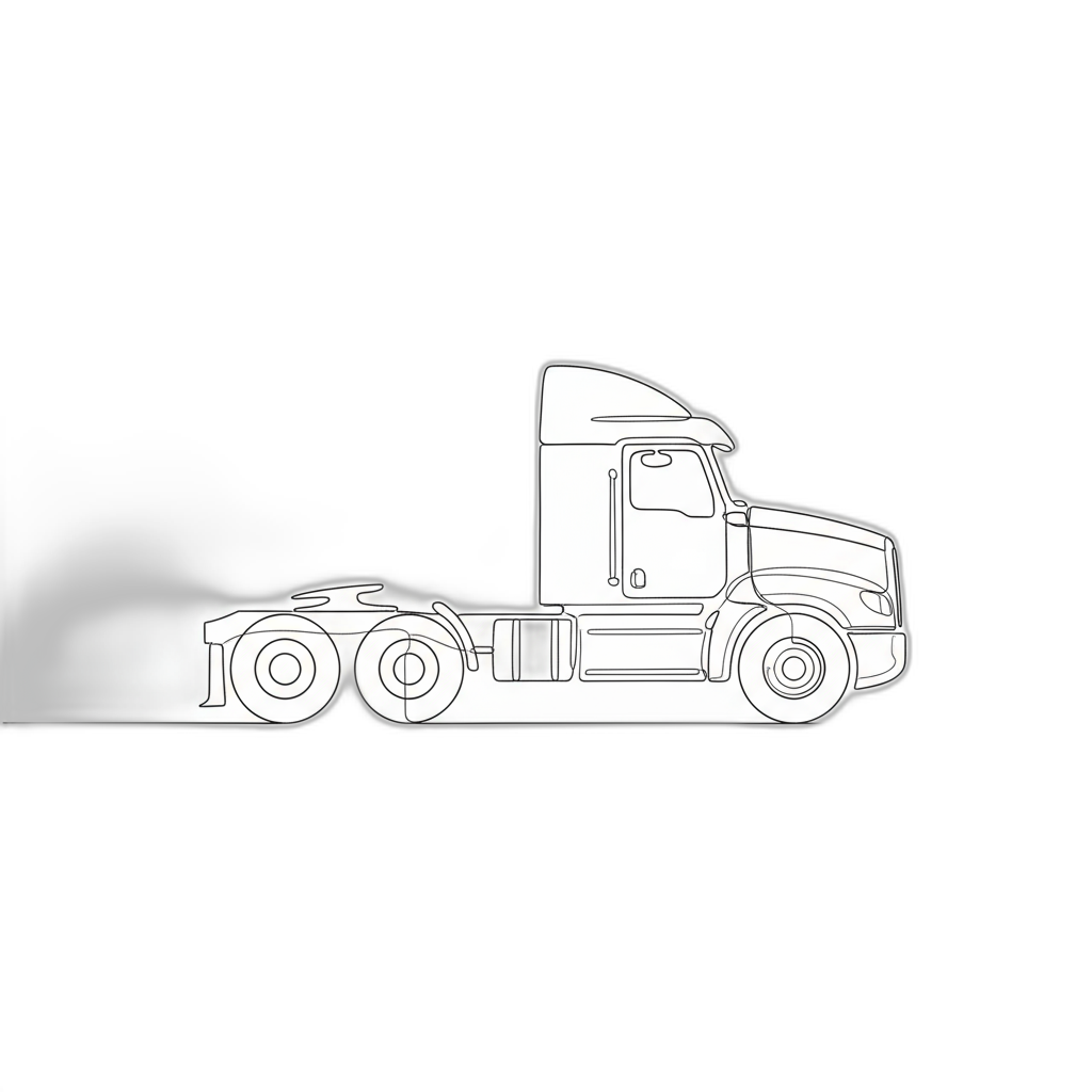 Class 9 Truck Appraisal Cartoon Image from AppraiseItNow