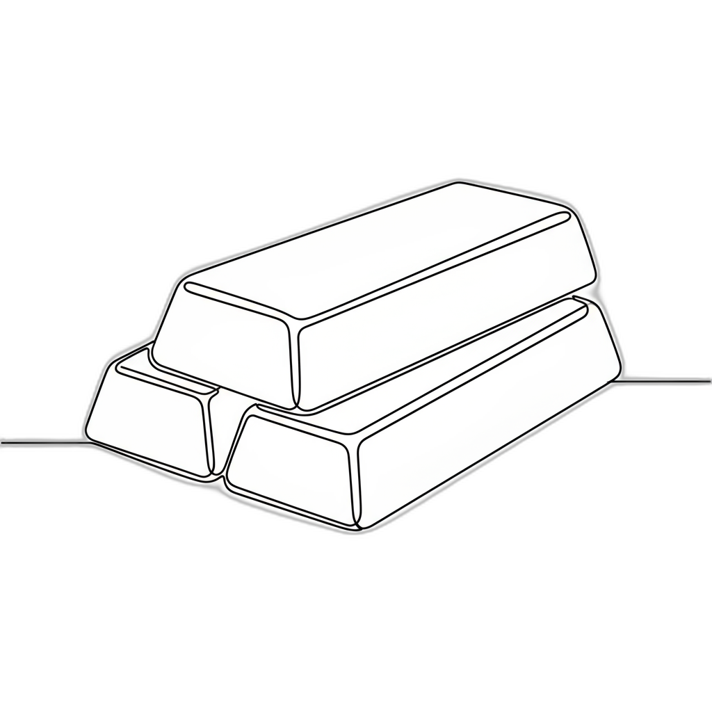 10 oz Silver Bars Appraisal Cartoon Image from AppraiseItNow