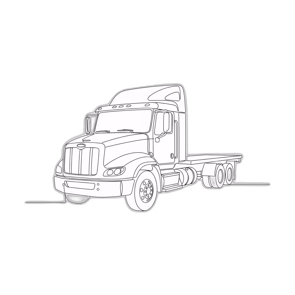 Class 7 Truck Appraisal Cartoon Image from AppraiseItNow
