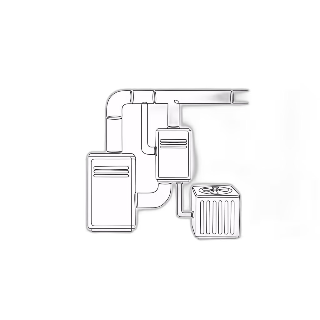 HVAC System Appraisal Cartoon Image from AppraiseItNow