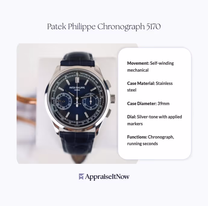 Facts of a Patek Philippe Chronograph 5170