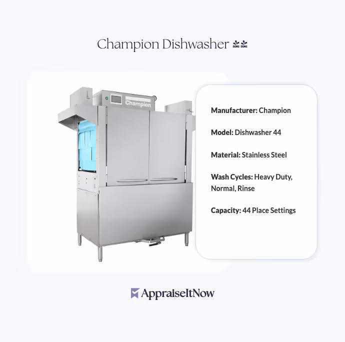 Champion Dishwasher 44