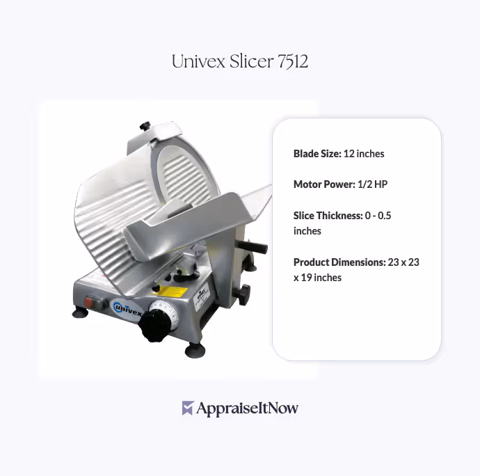 Univex Slicer 7512