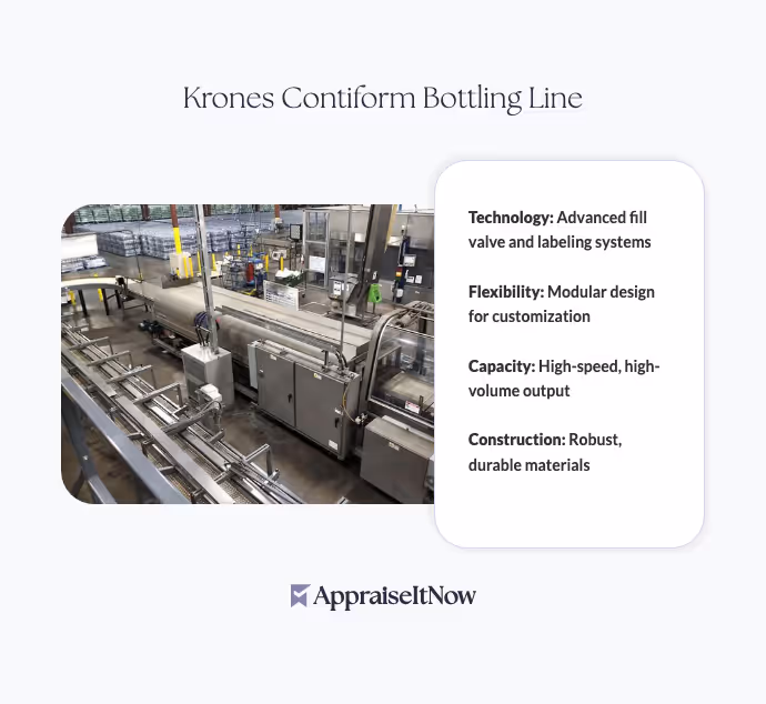 Krones Contiform Bottling Line