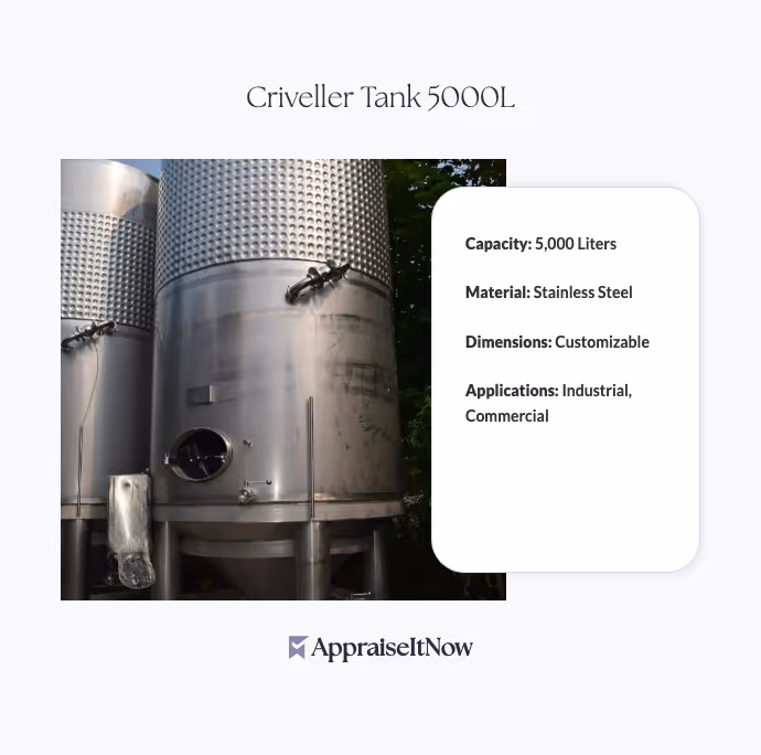 Criveller Tank 5000L