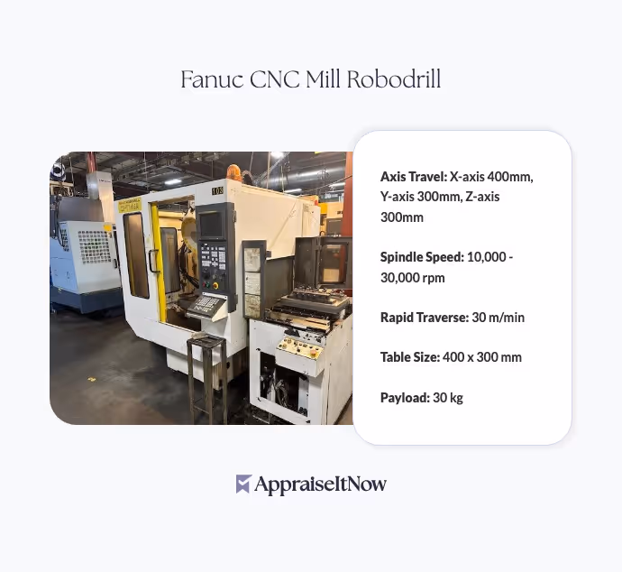Fanuc CNC Mill Robodrill