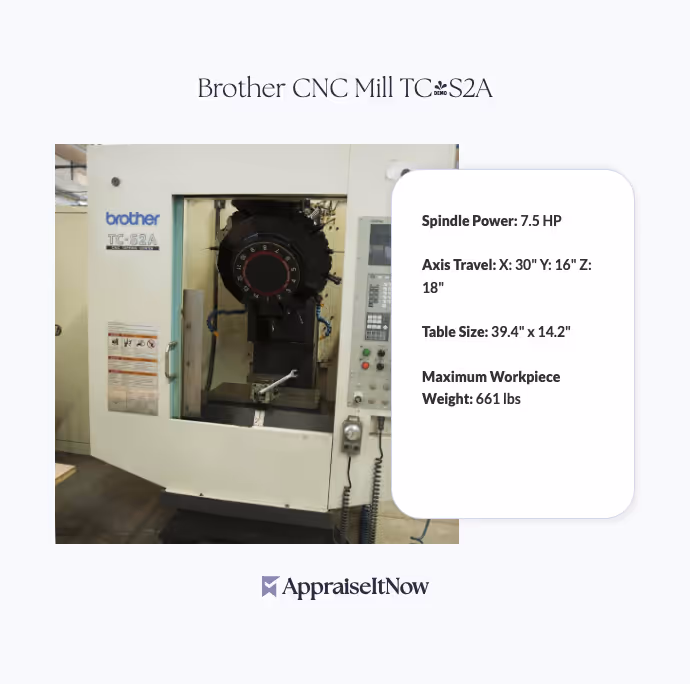 Brother CNC Mill TC-S2A