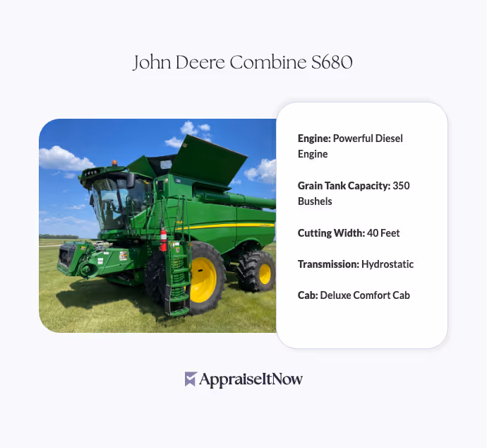 John Deere Combine S680