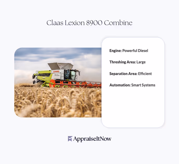 Claas Lexion 8900 Combine