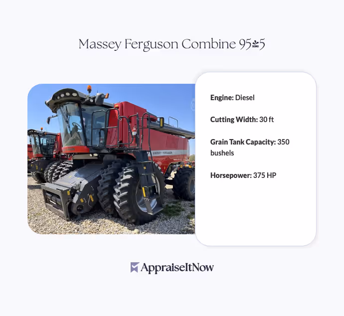 Massey Ferguson Combine 9545