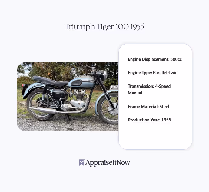 Triumph Tiger 100 1955