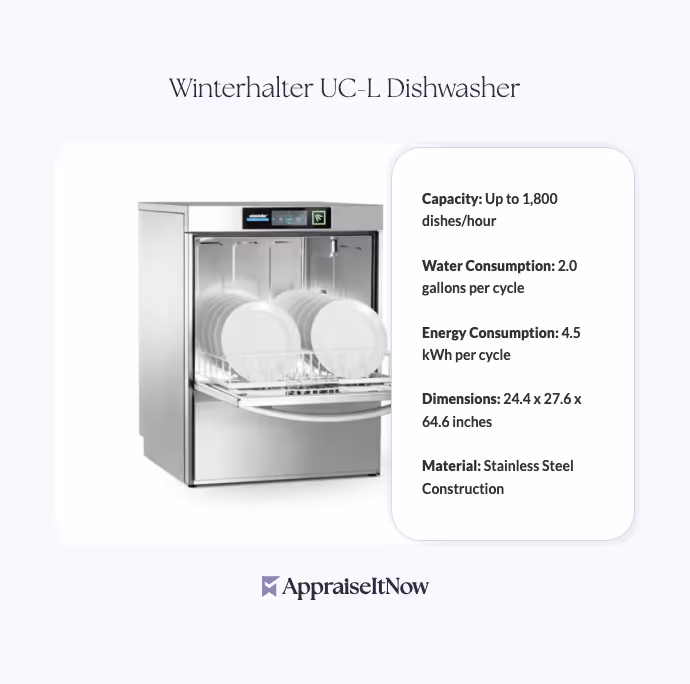 Winterhalter UC-L Dishwasher