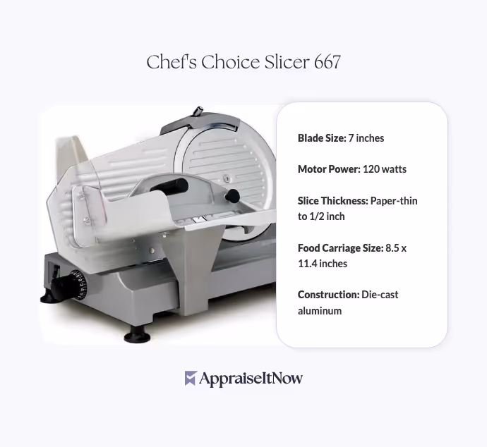 Chef's Choice Slicer 667