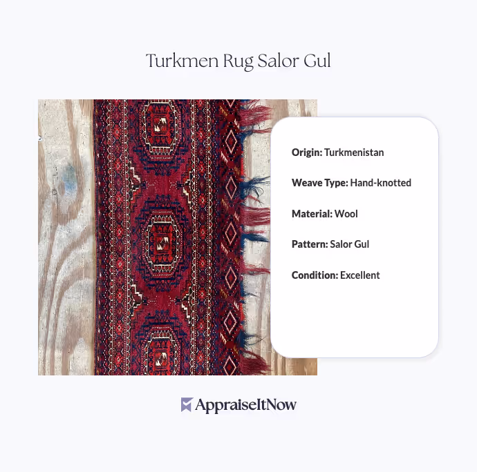 Facts of a Turkmen Rug Salor Gul