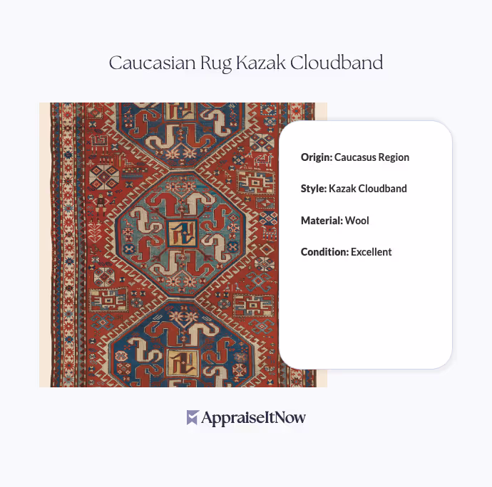 Facts of a Caucasian Rug Kazak Cloudband