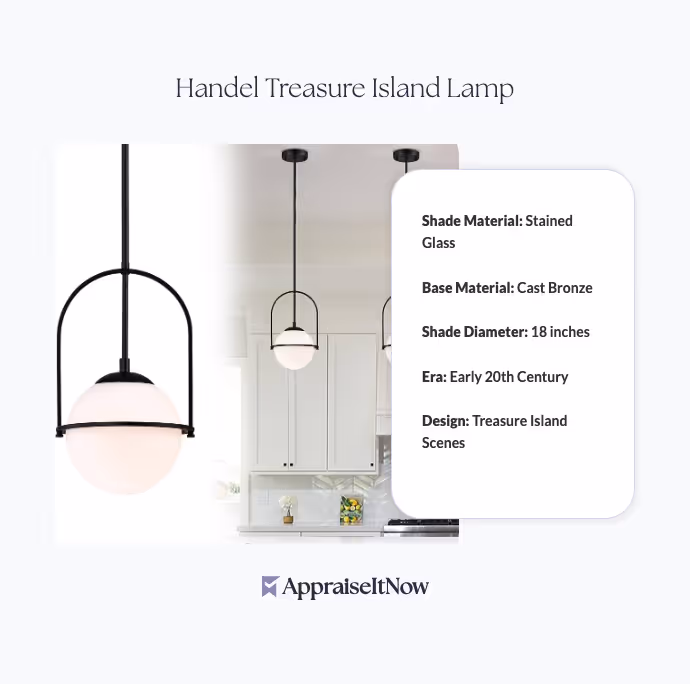 Handel Treasure Island Lamp