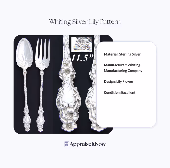 Whiting Silver Lily Pattern