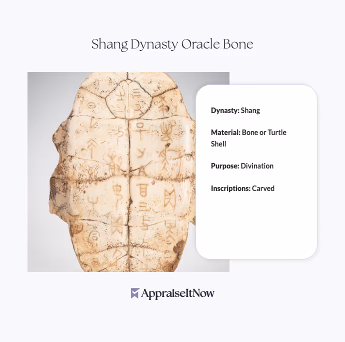 Shang Dynasty Oracle Bone