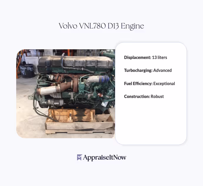 Volvo VNL780 D13 Engine