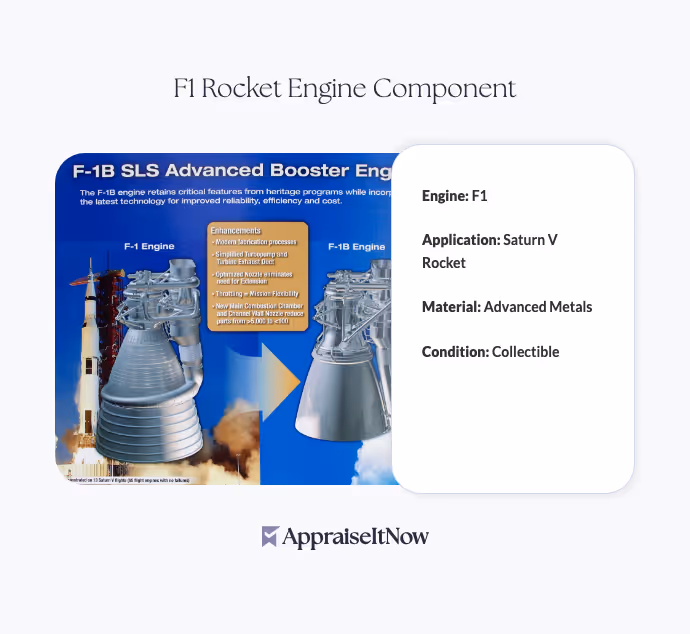 F1 Rocket Engine Component