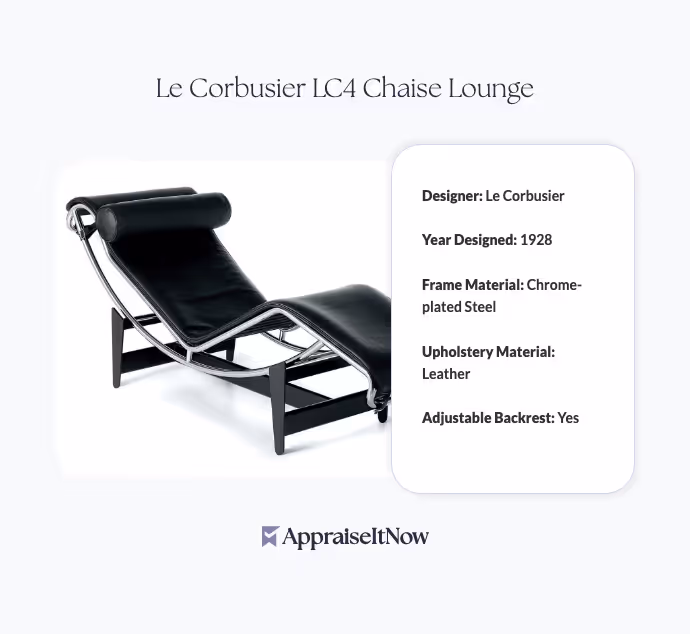 Le Corbusier LC4 Chaise Lounge