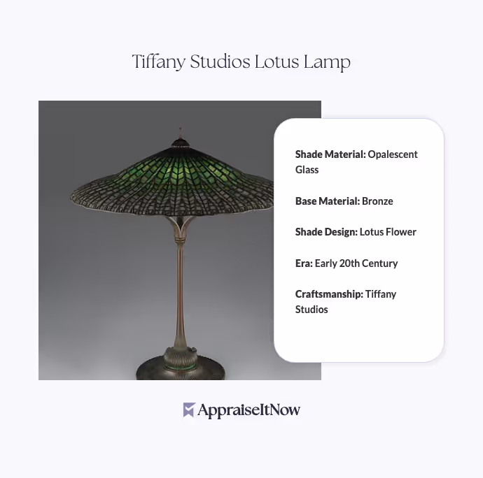 Tiffany Studios Lotus Lamp
