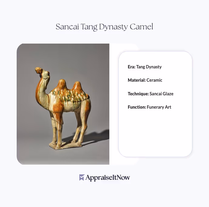 Sancai Tang Dynasty Camel