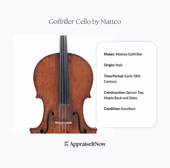 Facts of a Goffriller Cello by Matteo