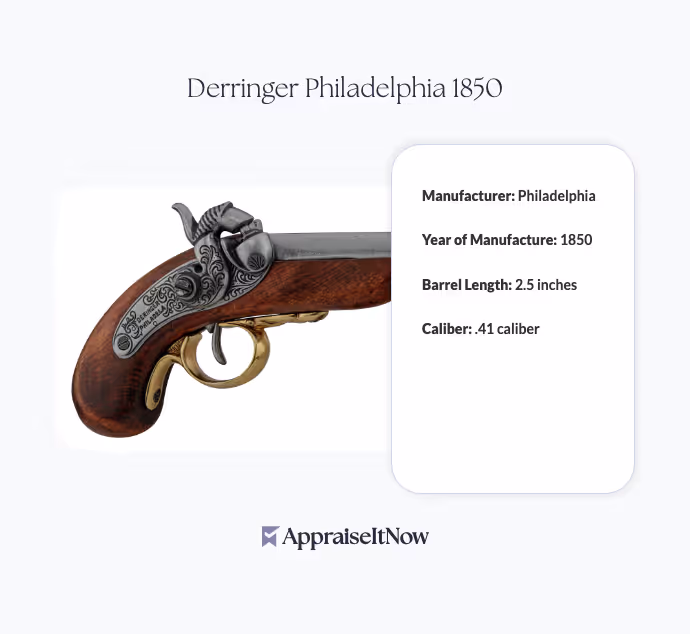 Derringer Philadelphia 1850