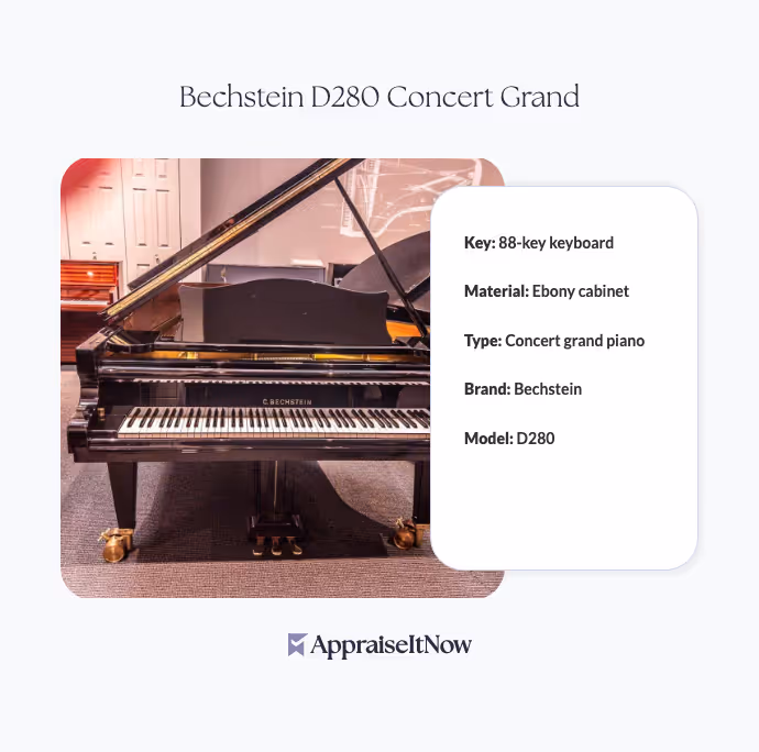 Facts of a Bechstein D280 Concert Grand