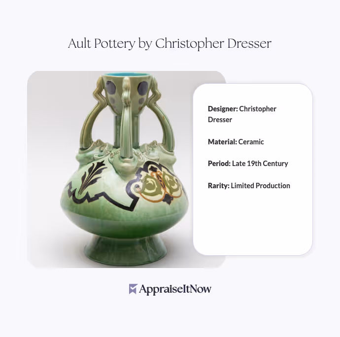 Ault Pottery by Christopher Dresser