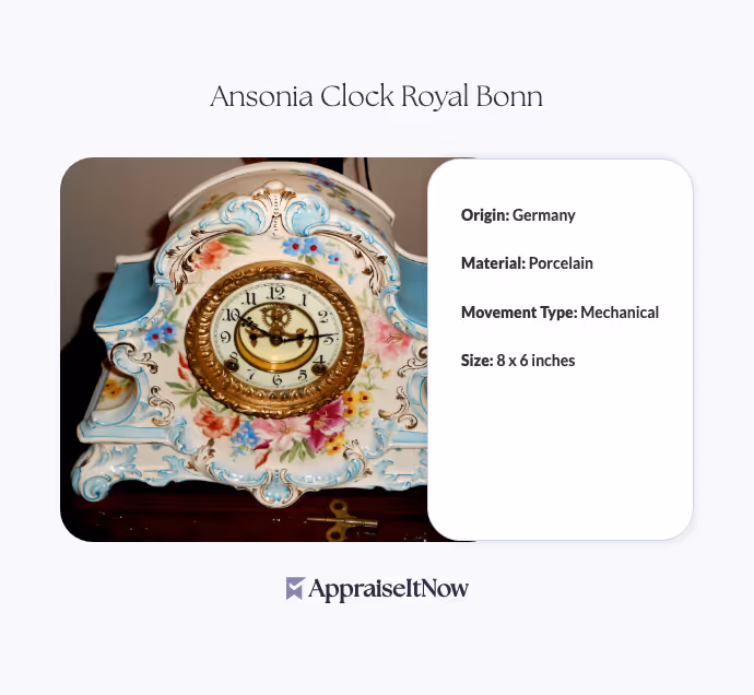 Facts of an Ansonia Clock Royal Bonn