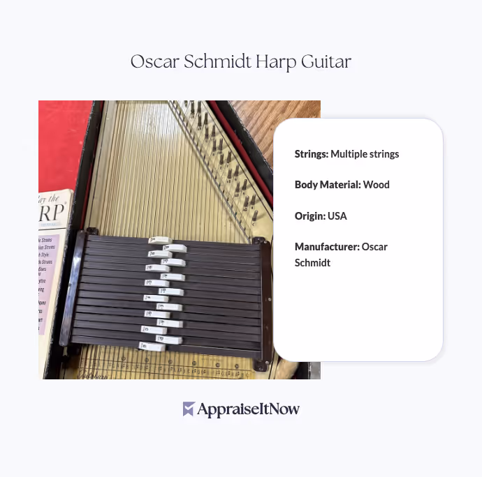 Facts of an Oscar Schmidt Harp Guitar