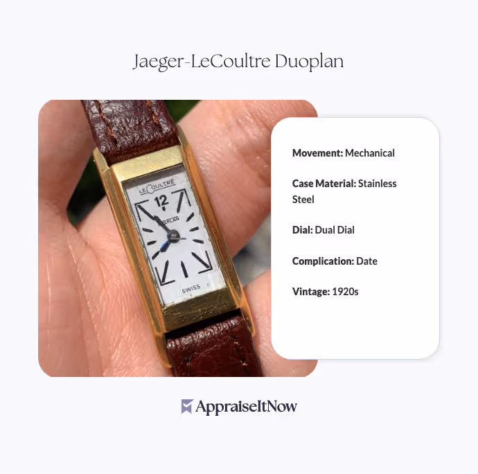 Facts of a Jaeger-LeCoultre Duoplan