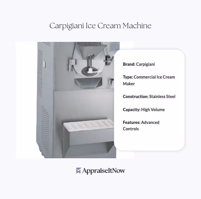 Carpigiani Ice Cream Machine
