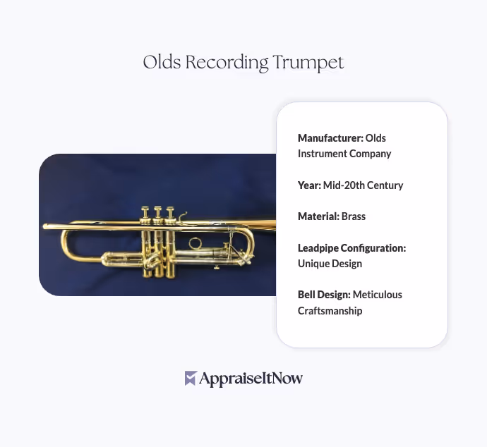 Facts of an Olds Recording Trumpet