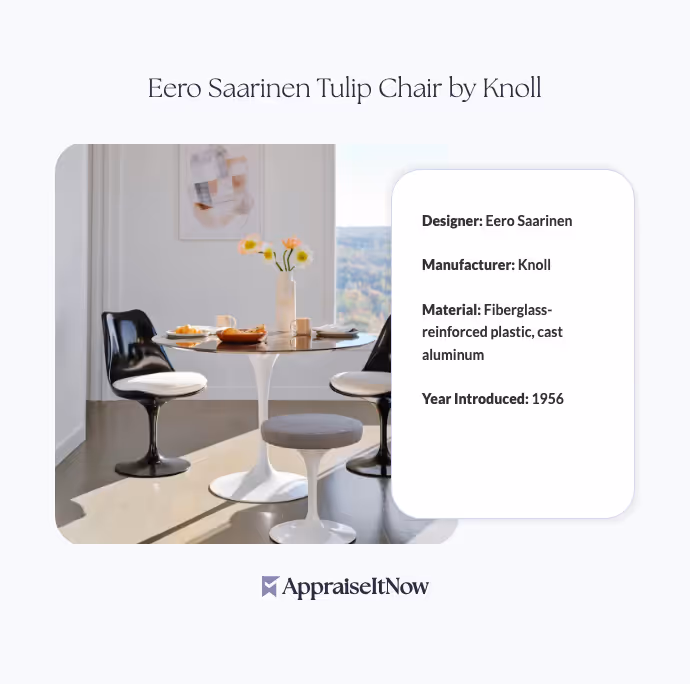 Eero Saarinen Tulip Chair by Knoll