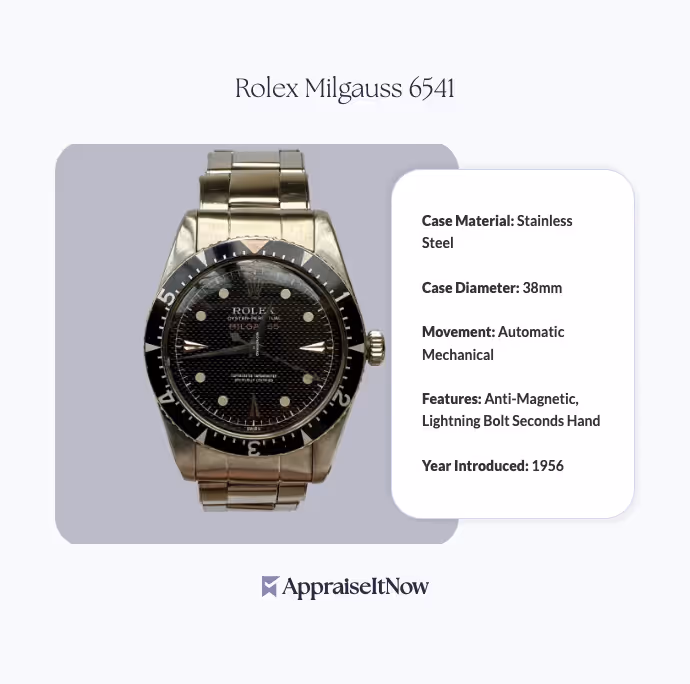 Facts of a Rolex Milgauss 6541