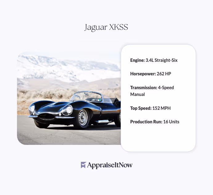 Facts of a Jaguar XKSS