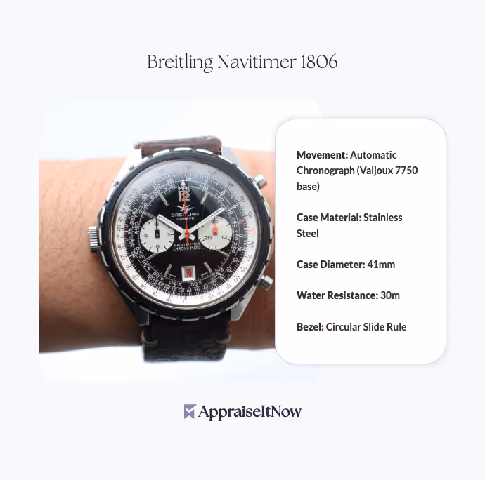 Facts of a Breitling Navitimer 1806